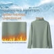 thumbnail image 4 of 1 pieza de camisa baja con medio cuello alto - verde - talla única (80-140 libras), 4 of 7