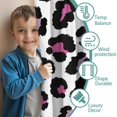 thumbnail image 3 of Blackout Kids Curtains,Leopard Print Childrens Insulated Curtains Set Of 2,Bedroom Essentials,Toddler Room Decor 42"x84"(106x213cm), 3 of 3