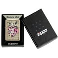 thumbnail image 6 of Zippo Literary Anatomy Flat Sand Pocket Lighter, 6 of 7