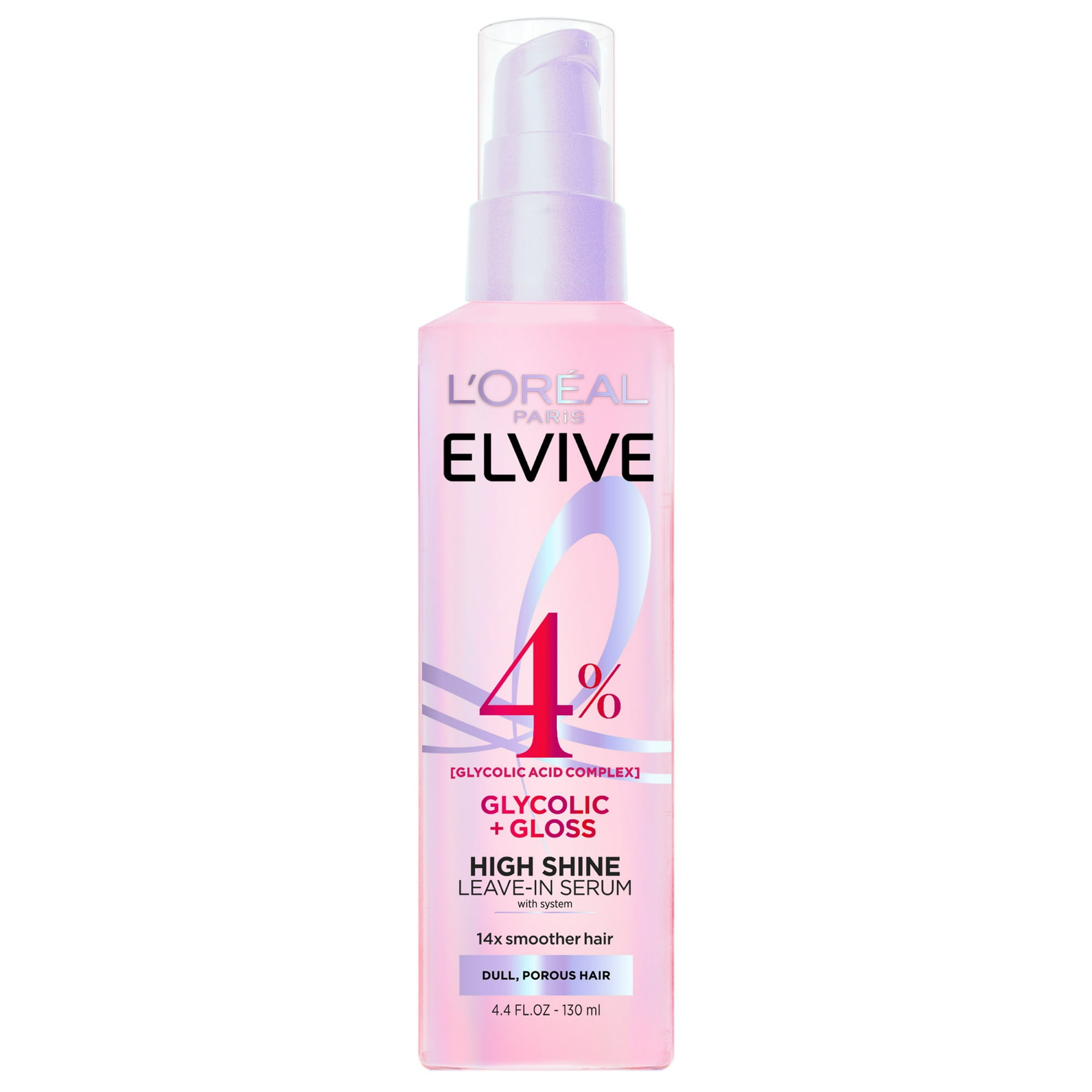 L'Oreal Paris Elvive Glycolic Gloss Shine Enhancing Serum, 4.4 fl oz