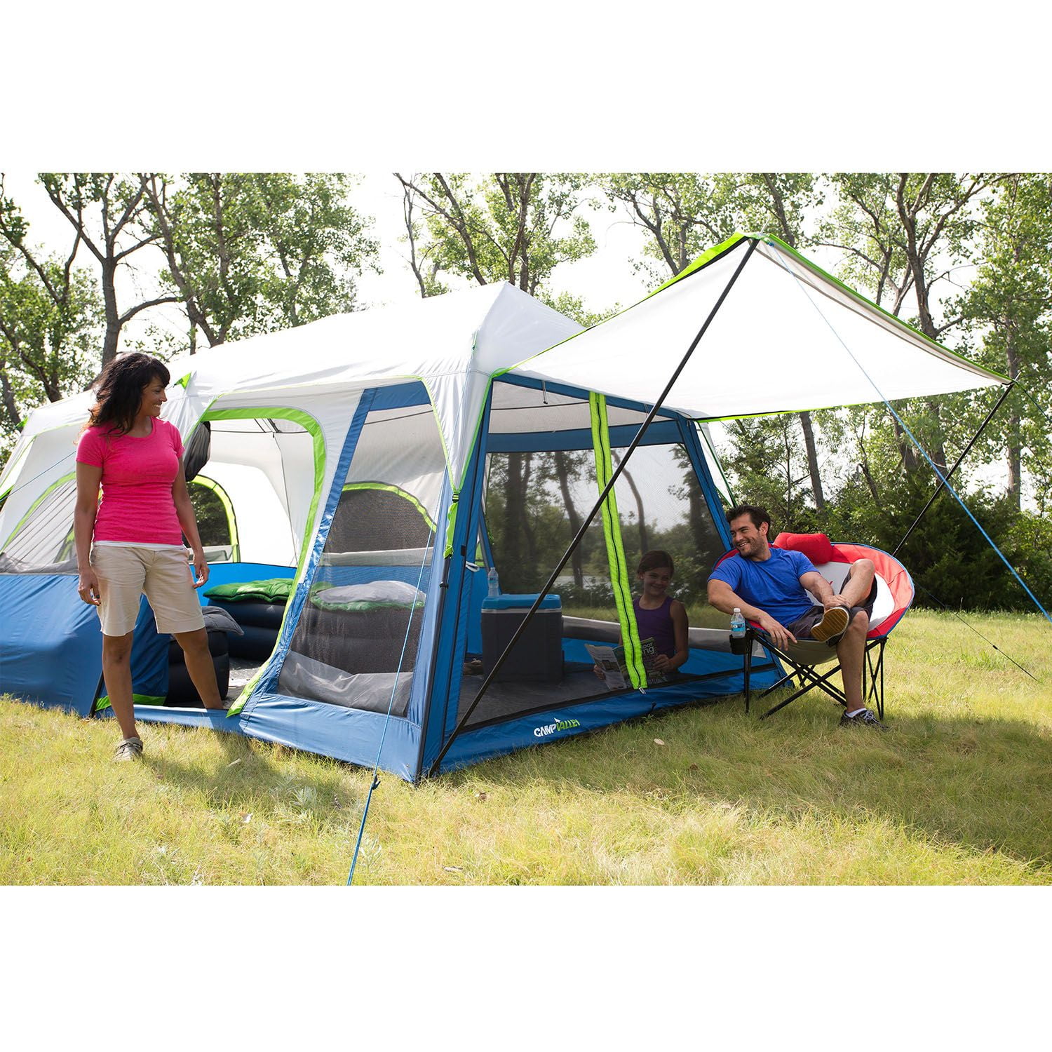 camp valley instant tent