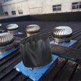 thumbnail image 3 of Turbine Roof Vent Covers 2 Pack, Adjustable Drawcord (Black 20' x 20'), 3 of 5