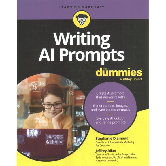 Pre-Owned Writing AI Prompts For Dummies, 9781394244669, 1394244665, Paperback, 1 edition