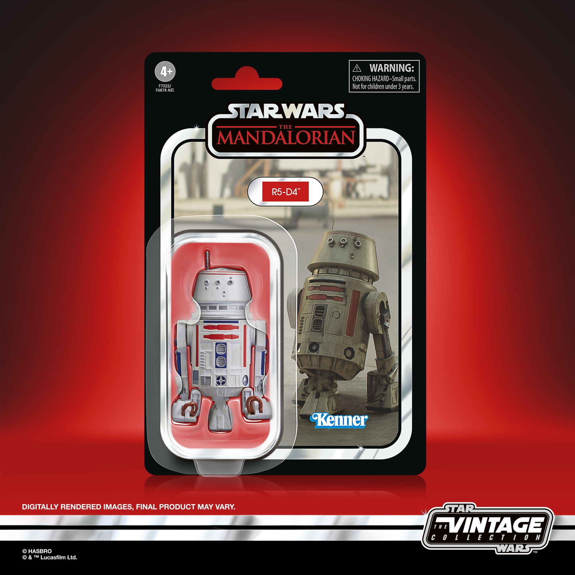 Star Wars The Vintage Collection: R5-D4 Action Figure, (3.75”)
