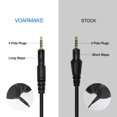 thumbnail image 2 of Cable DJ de audio Voarmaks de 4 polos, en espiral, 3 m, compatible, 2 of 8