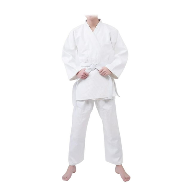 Uniforme de judo Gi shamjiam Ligero cinturón traje para principiantes Adultos 170cm