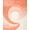 Peach Coral Cream, Pattern 4, variant on ODIKA 8'x10' Washable Area Rug Durable, Non-Slip Peach Gradient Ombre Swirling Wave Minimalist Abstract Curved for Living Room, Under Sectional, Family