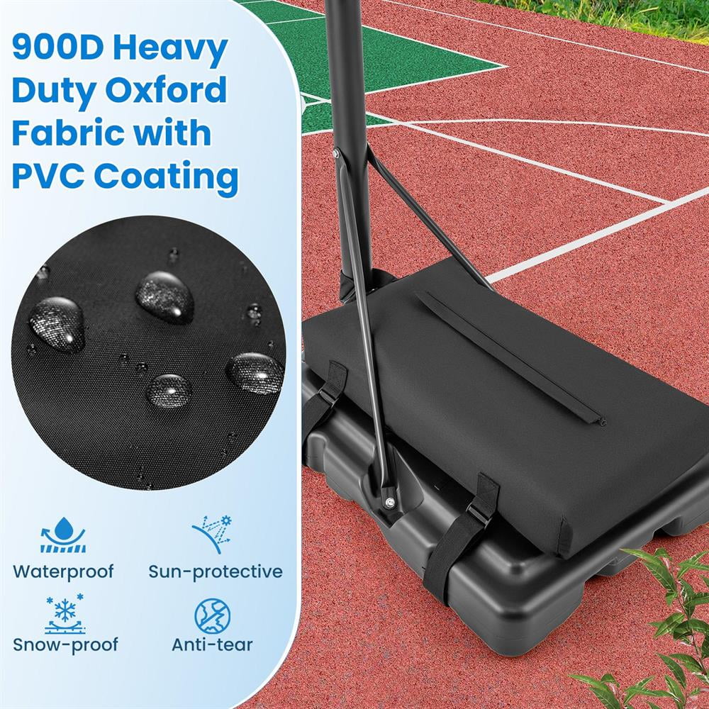 Choco Moon Basketball Hoop Sandbag Holds Up to 300 LBS, Indoor Outdoor Fitness Equipment