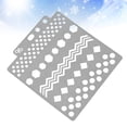 thumbnail image 2 of Shisuyan Drawing Stencil Assorted Patterns Hollow Out Art Painting Template for Craft Scrapbooking DIY Cake Decor (S04), 2 of 8
