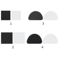 thumbnail image 2 of Wear-resisting Rubber Pads Cushion Black Anti-Slip Self-Adhesive Shoes Mat Non Slip Insole Sole Protector High Heel Sticker 1, 2 of 8