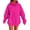 Hot Pink, variant on Womens Oversized Hoodies Fleece Sweatshirts Long Sleeve Sweaters Pullover Fall Outfits Winter Clothes