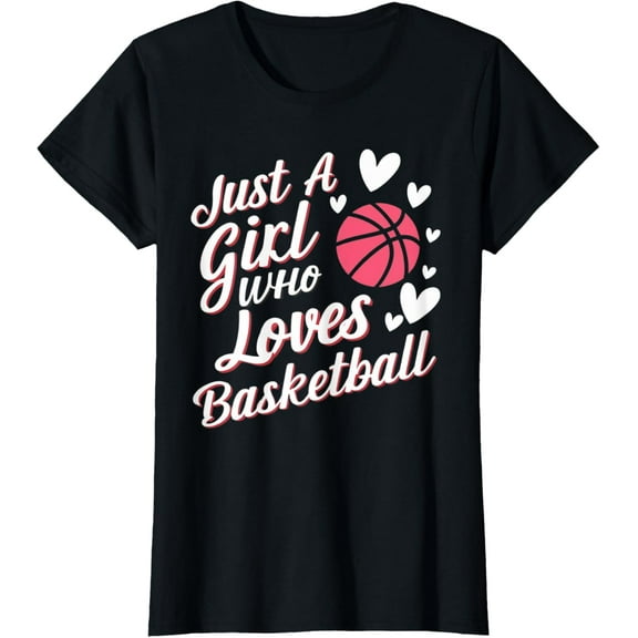 Just A Girl Who Loves Basketball T-Shirt