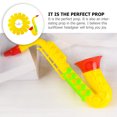 thumbnail image 3 of 1 Set of Children Instrument Toy Stage Performance Trumpet Prop Portable Sunflower Headgear, 3 of 8