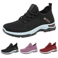 thumbnail image 3 of NOKIO Women’s Orthopedic Arch Support Sneakers - Breathable Mesh Walking Shoes Lightweight Casual Athletic Shoes for Spring Summer Fall Comfortable Fly Woven Design, 3 of 8