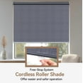 Sunvivi 100 Blackout Roller Shades for Windows, Pull Down Shades for