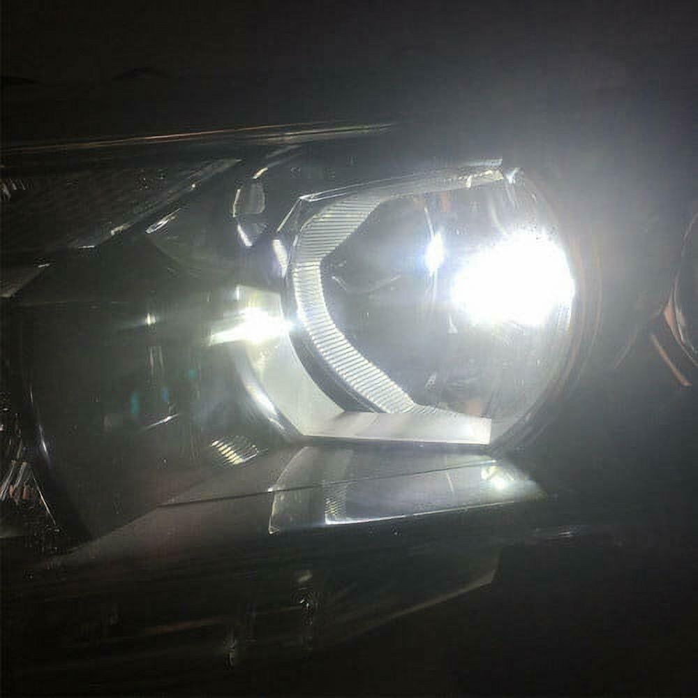 4-sdies H13 LED Headlight Bulb High/Low 6000k white for Dodge Ram 1500 2500 3500 - image 4 of 12