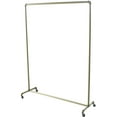 thumbnail image 4 of CNCEST Clothing Rack 47.2"x15.7"x63", With wheels Iron Rod Floor-Standing Hangers Clothes Shelves, 4 of 7