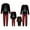 241010-Black, variant on Family Matching Christmas Pajamas Sets Long Sleeve Sleepwear Xmas Plaid Pjs Set for Couples Women Men