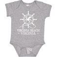 thumbnail image 3 of Inktastic Virginia Beach VA Nautical Boys or Girls Baby Bodysuit, 3 of 5