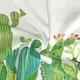 thumbnail image 6 of Kll Cartoon Cactus Print Women'S Sarong Coverups Short Bathing Suit Wrap Skirt Beach Wrap Swimsuit Cover Ups, 6 of 7