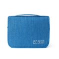 thumbnail image 1 of EZLIFE CQJJTKX Bolsa de maquillaje grande, organizador portátil de viaje para maquillaje, bolsa de maquillaje de doble capa, estuche de almacenamiento vertical para cosméticos, para mujeres y niñas co, 1 of 7