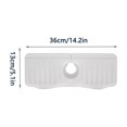 thumbnail image 2 of Staron under $5! Faucet Splash Guard, Kitchen Sink Splash Proof Pad with Thickened Dry Material, Drain Cover Mat, 2 of 4