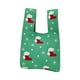 thumbnail image 3 of Bolso de mano de punto para mujer, bolso de mano abierto, bolso de cubo informal, bolso de Navidad para mujer verde, 3 of 9
