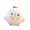 White, variant on 10cm Plush Keychain Fully Filled Cozy Touch Soft Cute Cartoon Doll Exquisite Hanging Ornament Lightweight Cartoon Chick Doll Plush Key Pendant Stuffed Animal Doll Birthday Gift