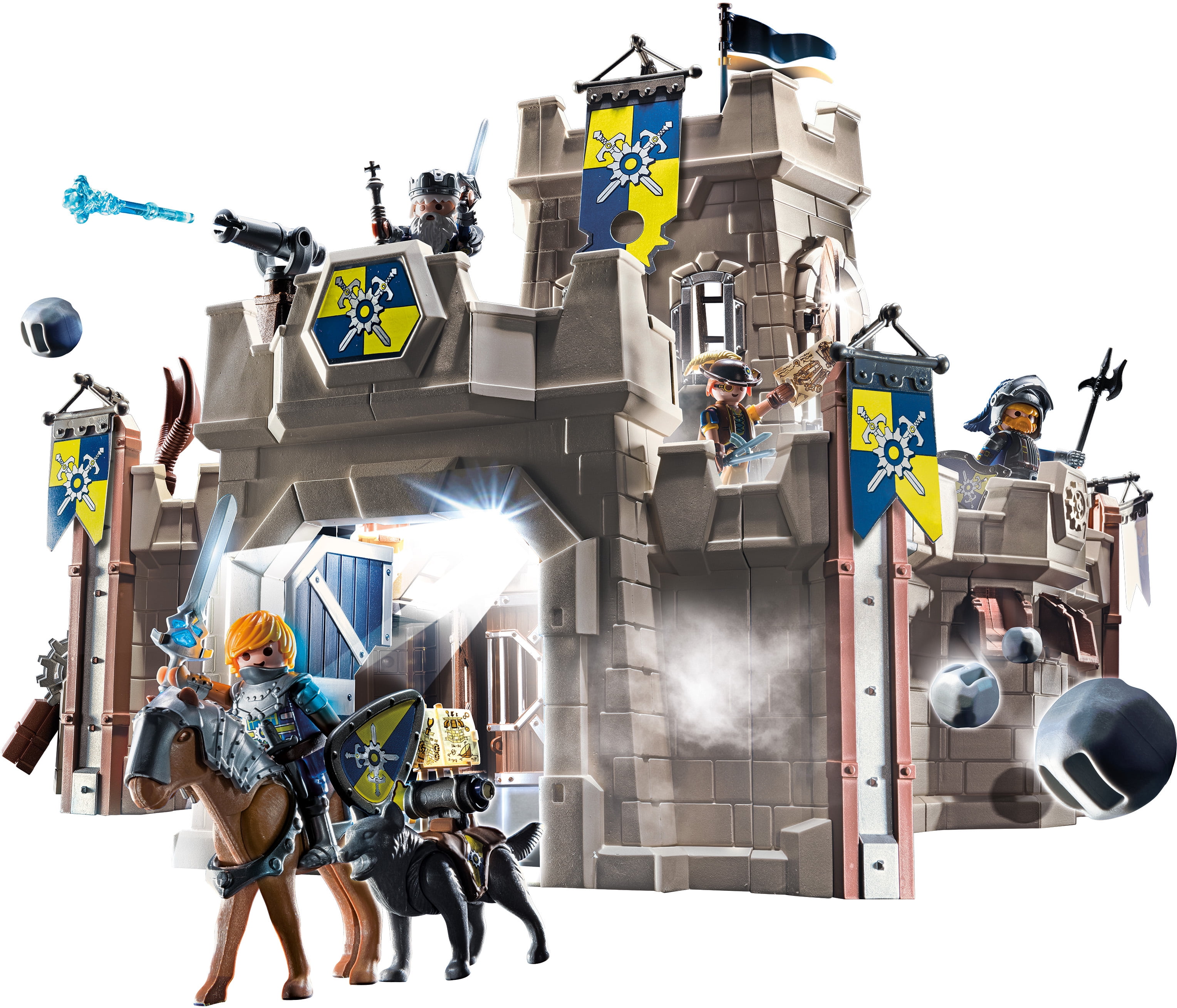Playmobil Knights of Novelmore Castle Fortress Set for sale online 