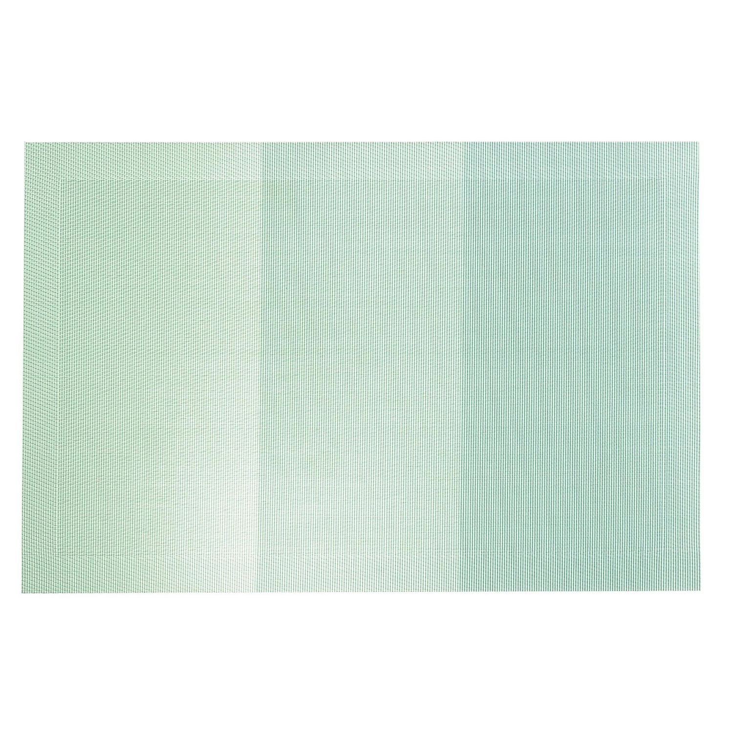 4PC Woven Pvc Placemat Maison Light Blue 12 X 18 - Set of 3