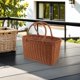 thumbnail image 4 of unbranded Cesta Para Picnic De Cesta De Almacenamiento Y Servicio Con Campestre, 4 of 8