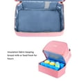 thumbnail image 3 of Breast Pump Bag Cooler Compartment for Breast Pump - Cooler and Moistureproof Bag Double Layer for Mother Breast Milk Pump Lunch Bag Outdoor Working, 3 of 6