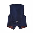 thumbnail image 5 of Lycody Kids and Boy's Formal Dress Suit Set Outfit, from Toddlers to Teen, Adjustable Waist, Graduation, Wedding, Party, 2PCS, Vest and Pants, 5 of 6