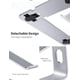 thumbnail image 5 of Soporte SOUNDANCE de aluminio plateado para portátil de 10 a 15,6 pulgadas, 5 of 8