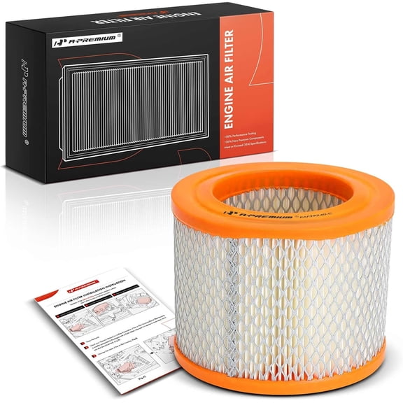 A-Premium Engine Air Filter Compatible with Chevrolet, Buick, Cadillac, Oldsmobile & Pontiac Models - Cavalier, Celebrity, Lumina, Skylark, Regal, Cimarron, Cutlass Ciera, Firenza, 6000, Sunbird