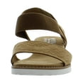 thumbnail image 2 of BOBS From Skechers Womens Desert Kiss Slingback Ankle Strap Wedge Sandals, 2 of 3