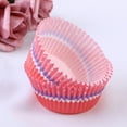 thumbnail image 2 of 100 Pcs Paper Baking Cups Cupcake Wrappers Liners Muffin Cases Cake Cup Party Favors (Red), 2 of 7