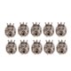thumbnail image 1 of 10 piezas cabeza de león colgantes s encanto joyería accesorio astilla de cobre Fibra de cobre Sunnimix Colgantes de cabeza de león, 1 of 7