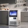 thumbnail image 4 of Costway Stainless Steel Ice Maker, Under Counter & Freestanding Ice Making Machine, 4 of 9