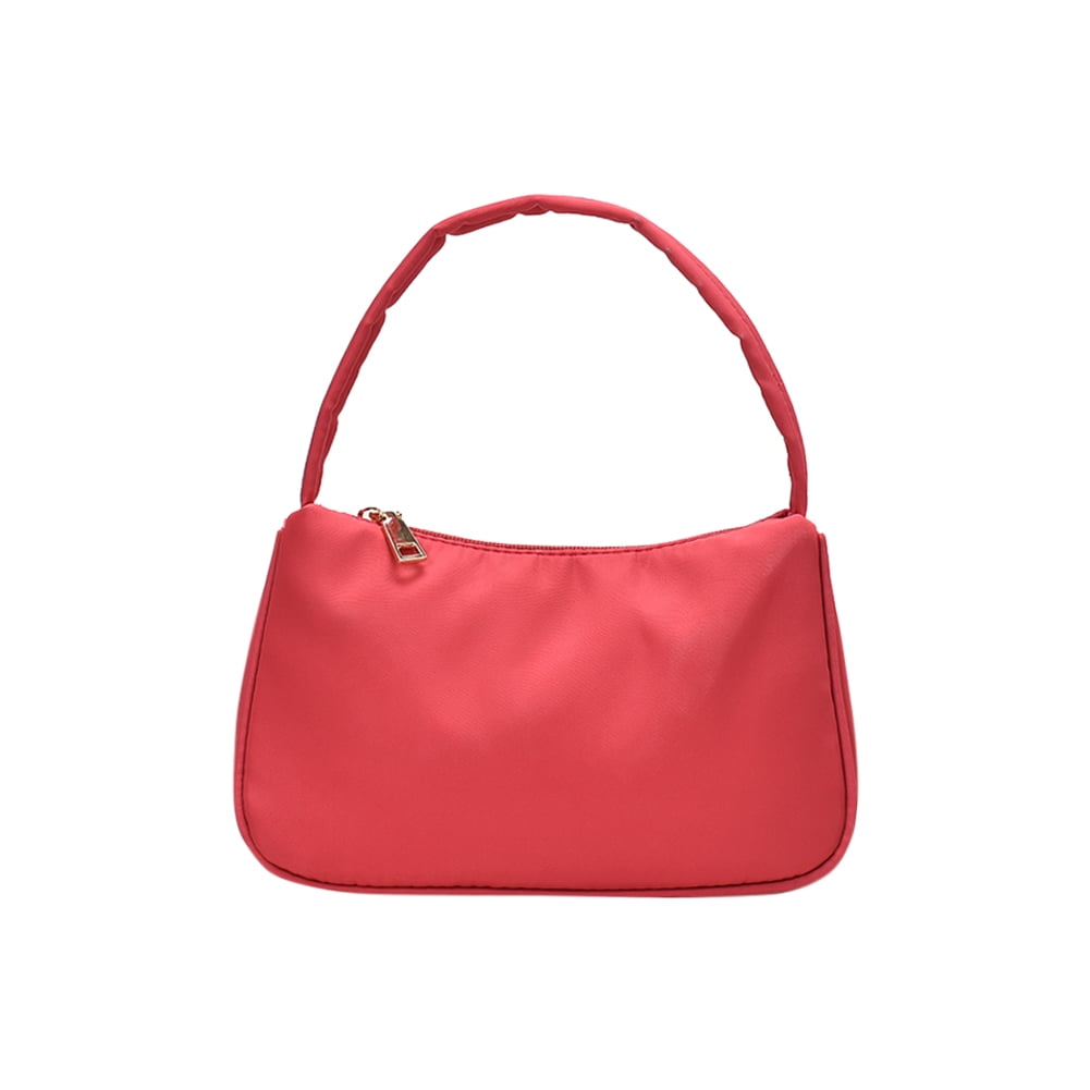 Loygkgas Unisex Adult Nylon Casual Handbag Female Solid Underarm