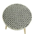 thumbnail image 5 of DecMode 21" x 20" Gold Metal Eclectic Accent Table, 5 of 8