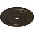 thumbnail image 3 of 41 1/8"OD x 4"ID x 2 1/8"P Classic Ceiling Medallion (Fits Canopies up to 5 1/2"), Hand-Painted Stone Hearth Crackle, 3 of 6