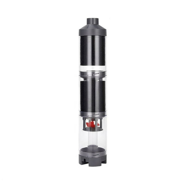 Greeniant Filtro de limpieza de peceras, colector profesional de aguas residuales práctico automático, purificador de inodoro transparente, suministros Filtros de acuario Tipo3 Greeniant PT004422-03