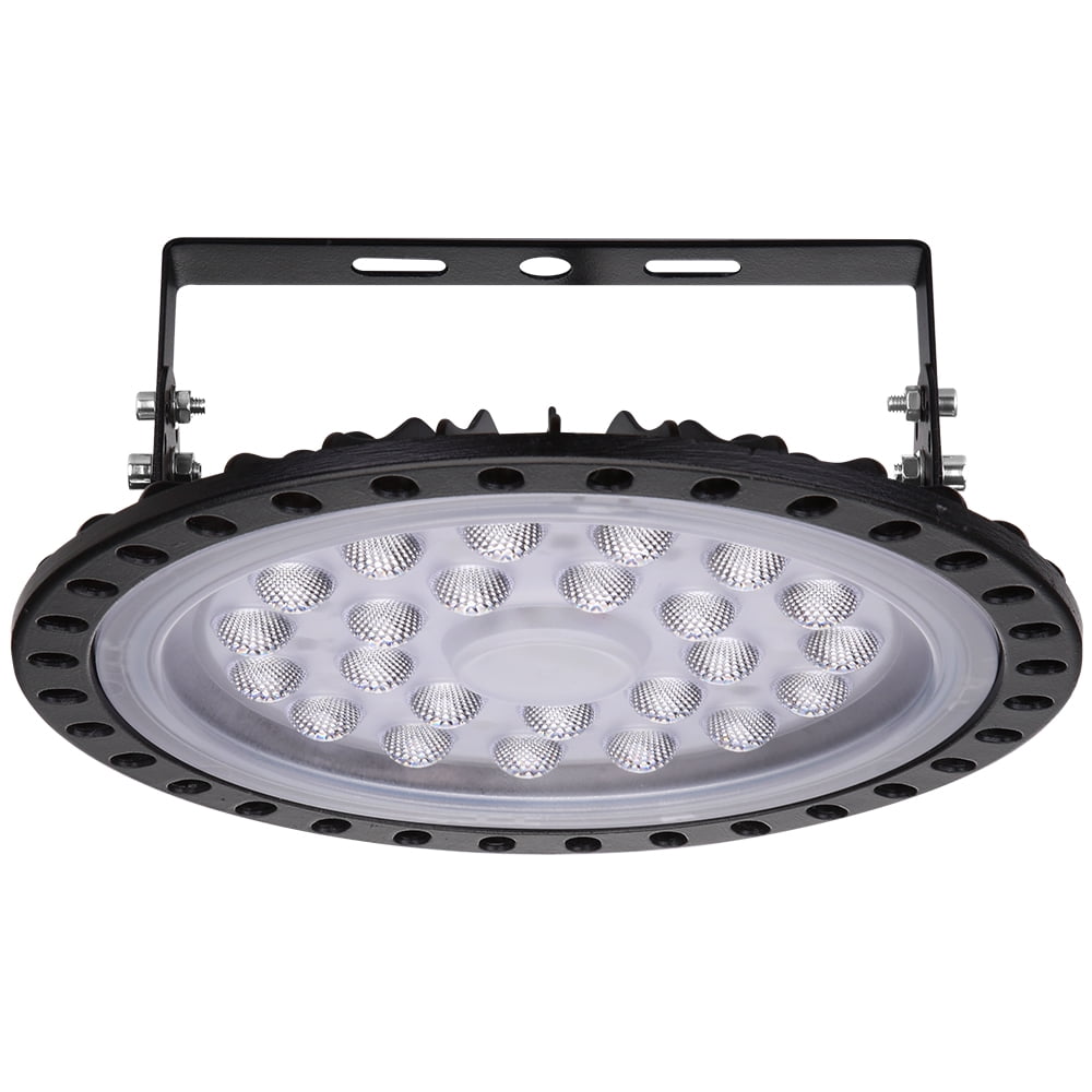 Mgaxyff 100W UFO LED High Bay Light Factory Warehouse Mining Light