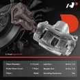 thumbnail image 2 of A-Premium Disc Brake Caliper Assembly with Bracket Compatible with Hyundai Accent Kia Rio 2012-2017 Dodge Attitude 2012 2013 2014 Front Side 2-PC, 2 of 9