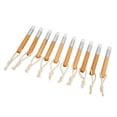 thumbnail image 2 of 10 cepillos para champú de pestañas, limpieza profunda de poros nasales, cepillo cosmético limpiador de pestañas con cordón., 2 of 14