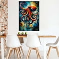 thumbnail image 6 of 1000-Piece Adult Wood Jigsaw Puzzle, Vibrant Rainbow Octopus Abstract Watercolor Art Puzzle, Colorful Ocean Creature, High-Difficulty, Stress-Relieving, Home Wall Decor, Eco-Friendly, 29.5x19.7in, 6 of 7