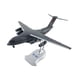 thumbnail image 4 of Avión de transporte a escala 1/130 con soporte, colección de juguetes para niños, adorno de avión para el hogar, cafetería, dormitorio, sala de estar, 4 of 9
