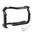 thumbnail image 1 of JLwin Metall Camera Cage Aluminum Alloy with Quick Release Plate Cold Shoe Mount Numerous 1/4in-20 And 3/8in-16 Threaded Holes Compatible with Canon /R6 Camera, 1 of 6
