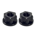 thumbnail image 2 of 2 uds tuercas de eje de cubo de rueda de bicicleta shamjiam antideslizante M9 7075 Negro, 2 of 8